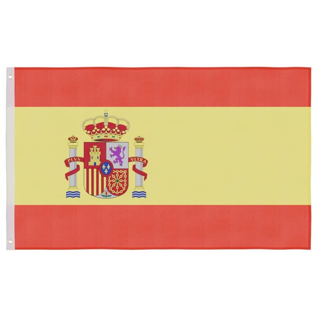 Flagge Spaniens 90 x 150 cm vidaXL