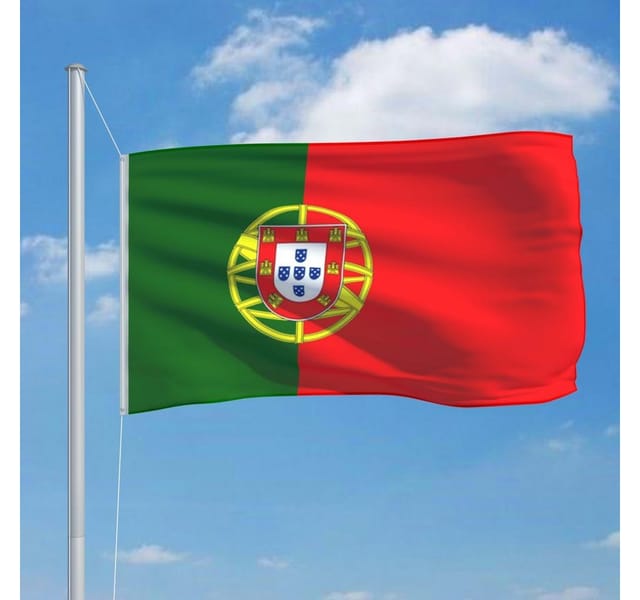 Flagge Portugals 90×150 cm Vidaxl