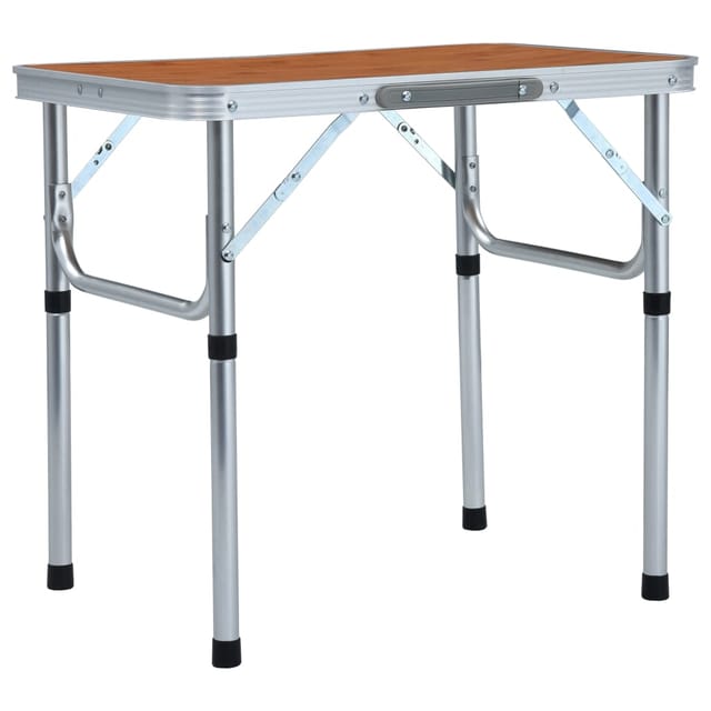 Klappbarer Campingtisch Aluminium 60x45 cm Vidaxl