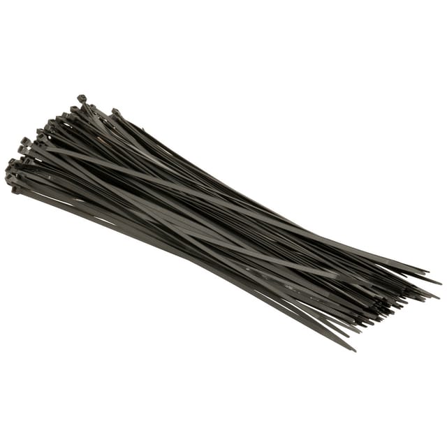 28002 Kabelbinder 200 mm Schwarz 100 St. - Hp Autozubehör