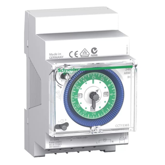 Schneider Electric ZEITSCHALTUHR IH 1P 24H 16A AR (CCT15365)