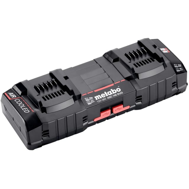 Doppel-Schnellladegerät 12-36V ASC 145 DUO AIR COOLED - METABO 627495000