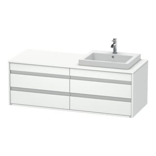 Ketho Waschtischunterschrank wandhängend 6757, 4 - Duravit
