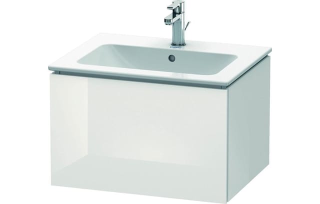 L-Cube Waschtischunterbau wandhängend, 1 Auszug, Breite: - Duravit