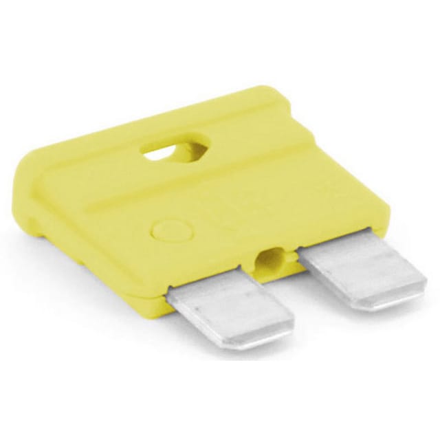 TRU COMPONENTS 8551208 Kfz Standard Flachsicherung 20 A Gelb 1 St.