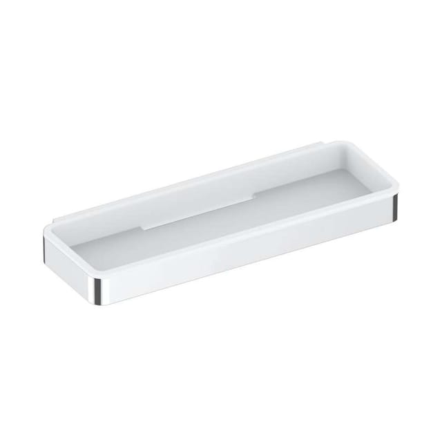 Plan - Ablage, Länge 29 cm, Chrom/Weiß 14958010051 - Keuco