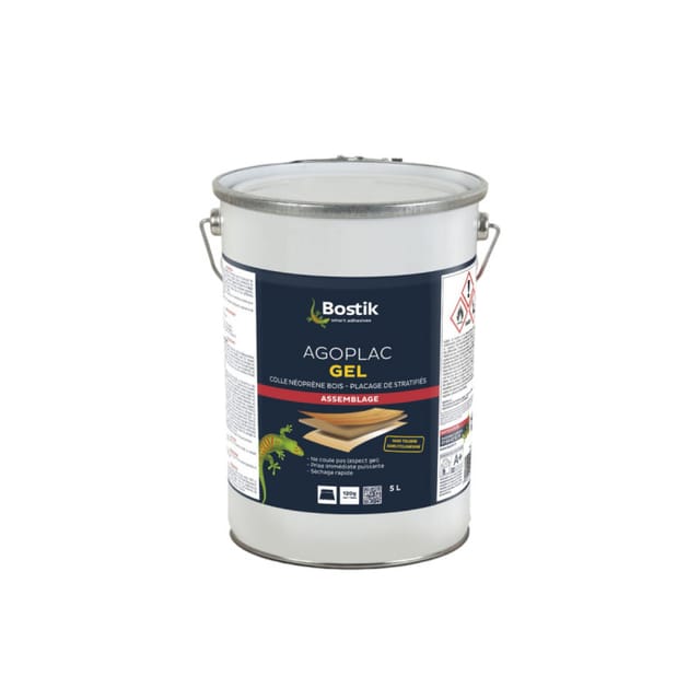 Neopren-Kleber Bostik Agoplac gel Bidon 5L 30604788