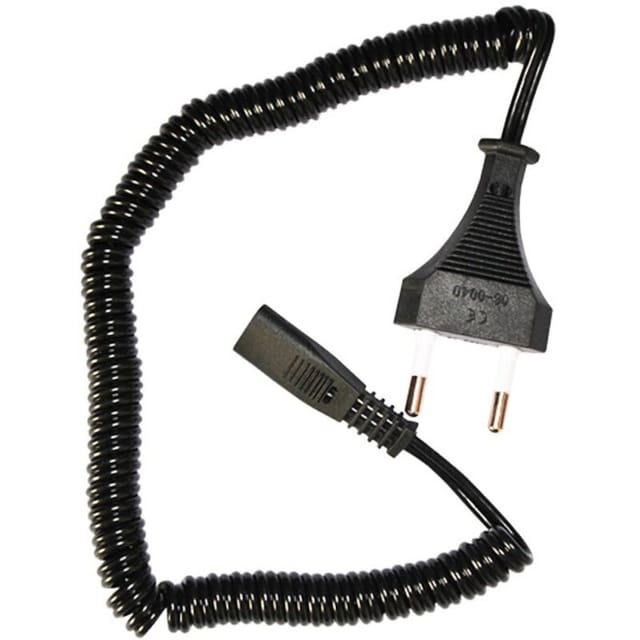 EDM - Braun-PHILIPS Rasierer-Ersatzkabel, 1,8 m, gelockt