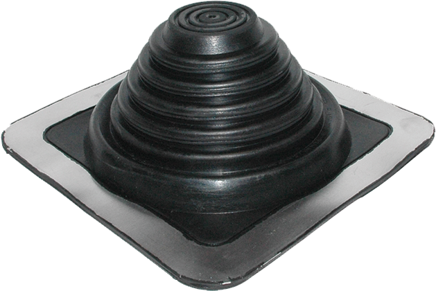 Etanco - Pipeco N°4 Hochtemperatur 225°C Dachdurchführung - Schwarz - Ø75 bis 125 -188041