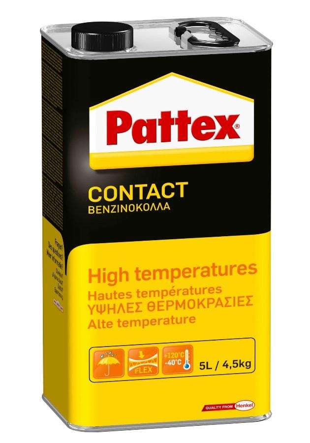 Pattex - Hochtemperatur-Kontaktkleber - Kanister 4,5 kg - 1419294