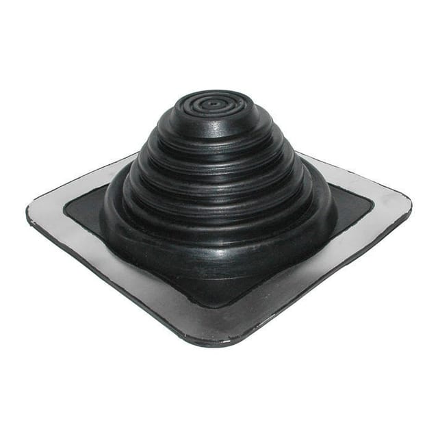 Etanco - Pipeco N°5 Hochtemperatur 225°C Dachdurchführung - Schwarz - Ø115 bis 150 - 188051