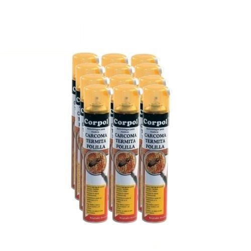 Komplette Box 12x Spray Corpol 500 ml Behandlung fЩr Antiholz, Termite und Motte