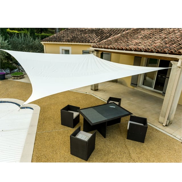 Werka Pro - Sonnensegel Creme 3,6 x 3,6 m