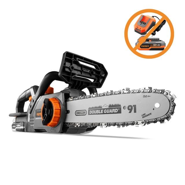 Akku Kettensäge 20V FX-E1KS20 Elektro Motorsäge – Schwertlänge 10", Kettengeschwindigkeit 5 m/s Für Holz- und Gartenarbeiten (ohne Akku & Ladegerät)