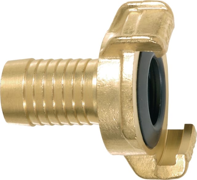 Geka - 04.0100 Schlauchstück plus Messing Schlauchgröße 10 mm