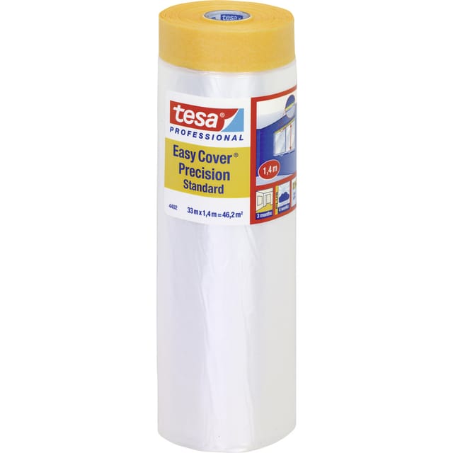 Tesa - 04402-00002-01 Abdeckfolie Easy Cover® Orange (l x b) 33 m x 1.4 m 1 St.