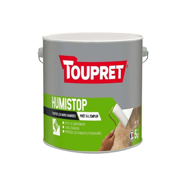 Humi-stop Beschichtung 5kg Flüssigkeit - Toupret