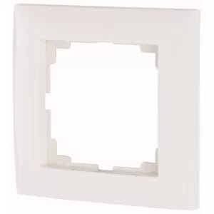 Eaton RAHMEN 1-FACH WEISS GLÄNZEND (CRAZ-01/01 XCOMF)