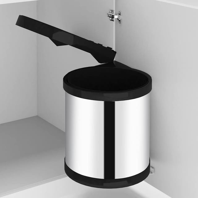 Küchen-Einbau-Mülleimer Edelstahl 8 l Vidaxl