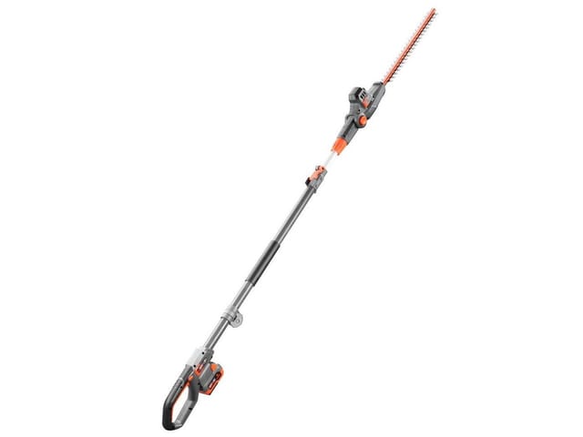 FUXTEC Akku Hochheckenschere 20V FX-E1HH20 Elektro Teleskop Heckenschere zum Schneiden von Hecken und Sträuchern