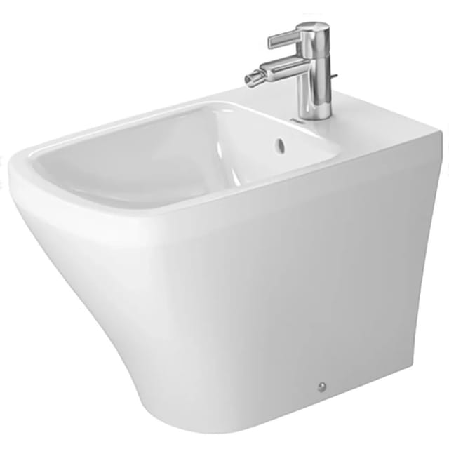 Duravit - Stand-Bidet DuraStyle back to wall 57cm mit Überlauf, mit