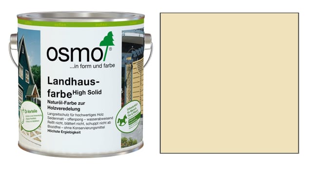 2204 Landhausfarbe Elfenbein 750ml - Osmo