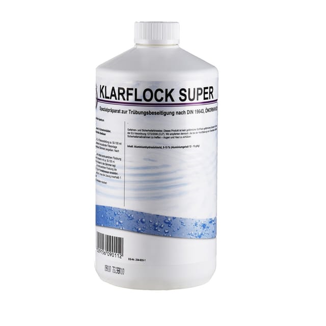 Chemoform Flockfix flüssig 1 l Flockungsmittel für kristallklares Poolwasser