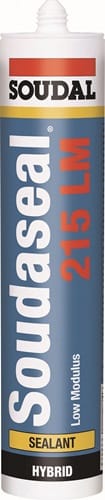 Soudal Baudichtstoff Soudaseal 215 lm weiß, RAL-zert 290ml
