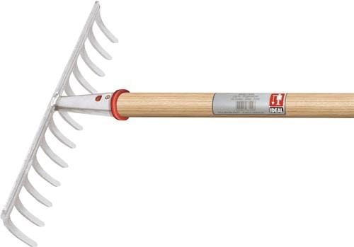 FP - Gartenrechen Arbeitsbreite 428 mm 16 Zinken mit konischer Dülle, ohne Stiel