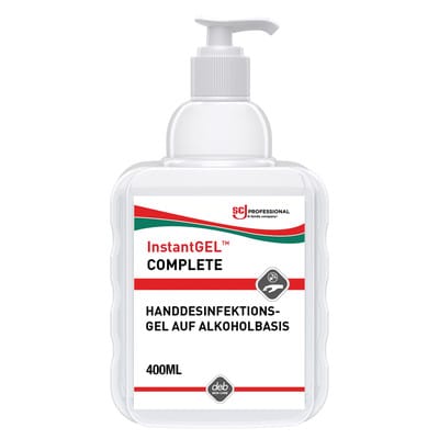 FP - sc johnson Handdesinfektion InstanGEL Complete, 400 ml Flasche, ISG400MLDE