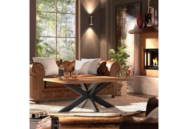 SOTECH Tischgestell SPIDER schwarz, belastbar bis 250 kg, 98 x 58 x 43 cm