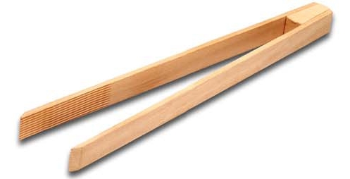 Gurkenzange aus Holz