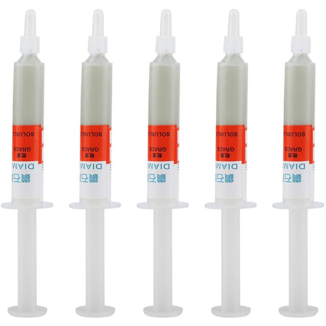 Diamantpolierpaste – 5-Nadel-Set, Körnung 8000, W1.0