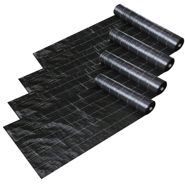 Wolketon 2x10m Unkrautvlies Gartenvlies – Effektiver Unkrautschutz für Gartenbeete, Gemüsebeet & Hochbeet