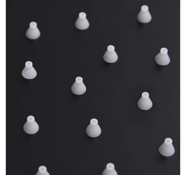 Regenbrause Edelstahl 50x50 cm Quadrat Schwarz - Vidaxl