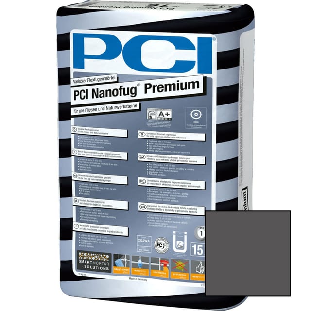 PCI - Nanofug Premium 15kg Nr. 47 Anthrazit