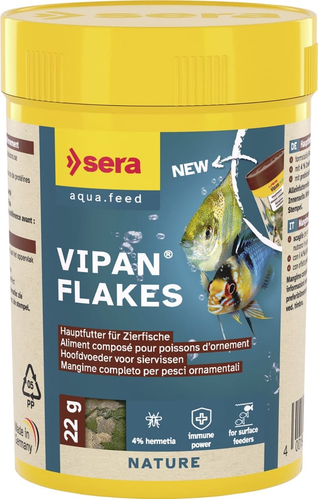 Sera Fischfutter Vipan Flakes 100 ml Flocken