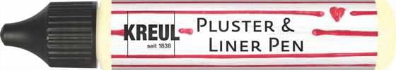Kreul - Pluster & Liner Pen Nachtleuchtgelb 29 ml Pluster & Liner Pen