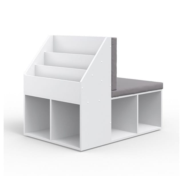 Kinderregal Onix, Weiß, 97.1 x 78.4 cm Vicco