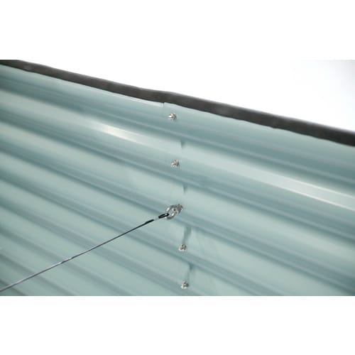 Westmann - Metall Hochbeet 'Grow Faster', anthrazit, 240 x 80 x 82 cm (l x b x h)