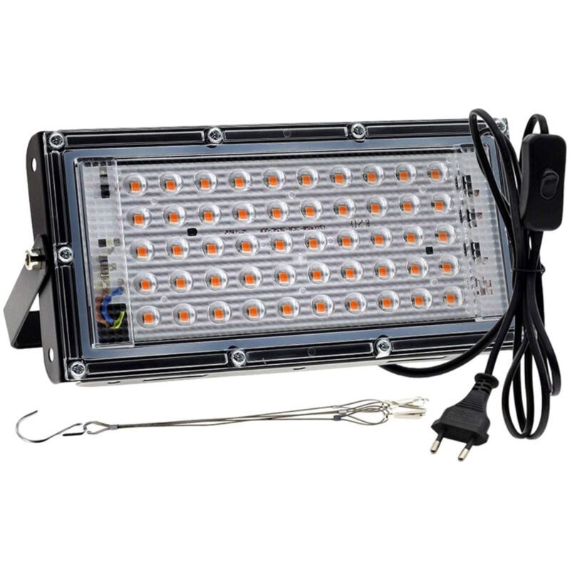 100-w-vollspektrum-led-pflanzenlampe – Infrarot-uv Für Optimales Wachstum – Professionelle Innenbeleuchtung