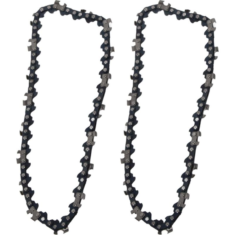 Set Mit 2 Kettensägenketten (6 Zoll), 40 Treibgliedern, Kleinem Kettensägenzubehör Zum Schneiden Von Holz, Ästen Und Anderen Gartenarbeiten