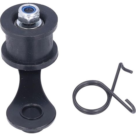 Motorrad-kettenspanner, Robuster Kettenrollenspanner Aus Metall Mit Feder, Robuster Kettenführungsspanner Für Straßen-, Dirtbikes, Pitbikes, Atvs, Quads Und Scooter