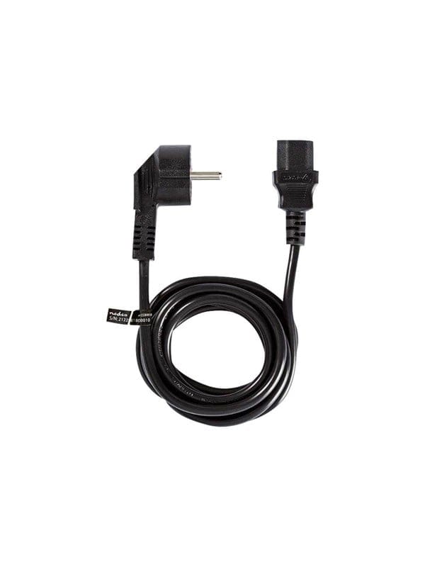 Nedis NETZKABEL KALTGE. WINKEL 2M (CEBW10000BK20 SW)