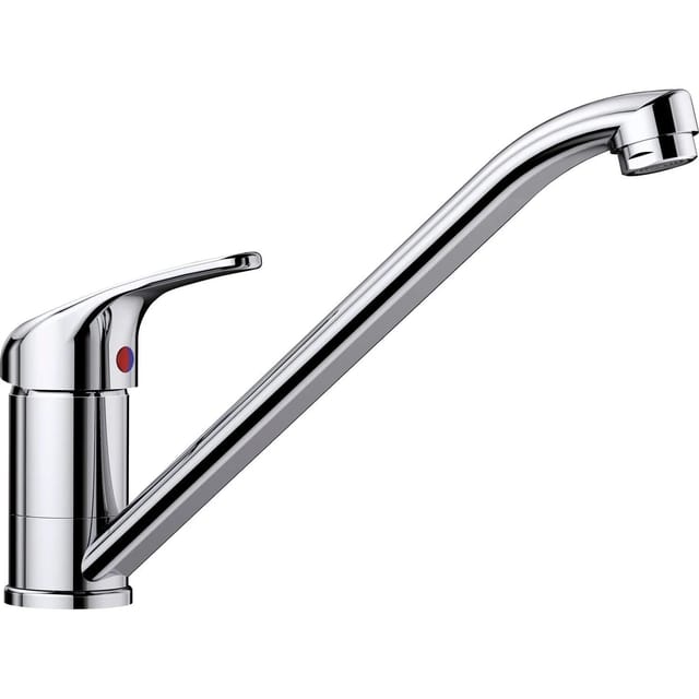 Küchenarmatur Daras drucklos - schwenkbarer Wasserhahn, verchromt - Blanco