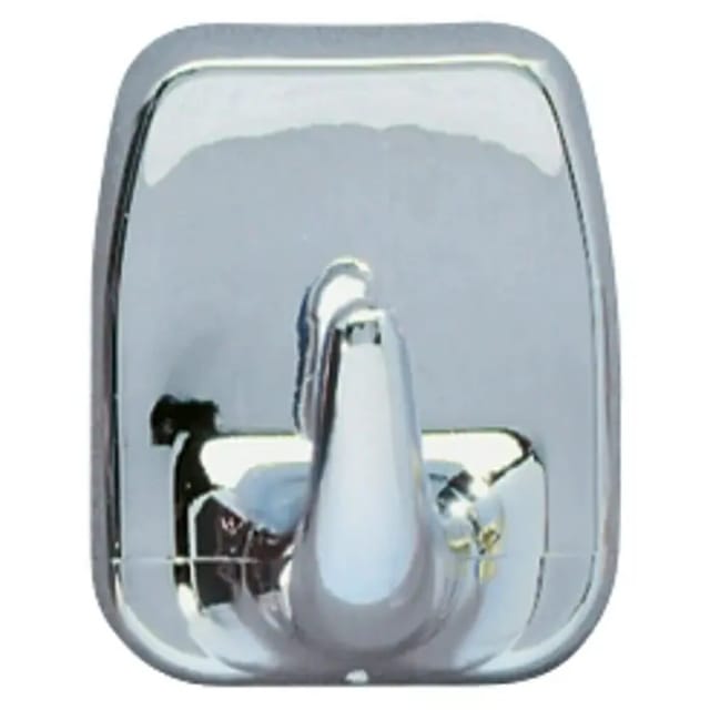Universal-Haken Kunststoff, chrom, 2er-Set Handtuchhaken - Wenko