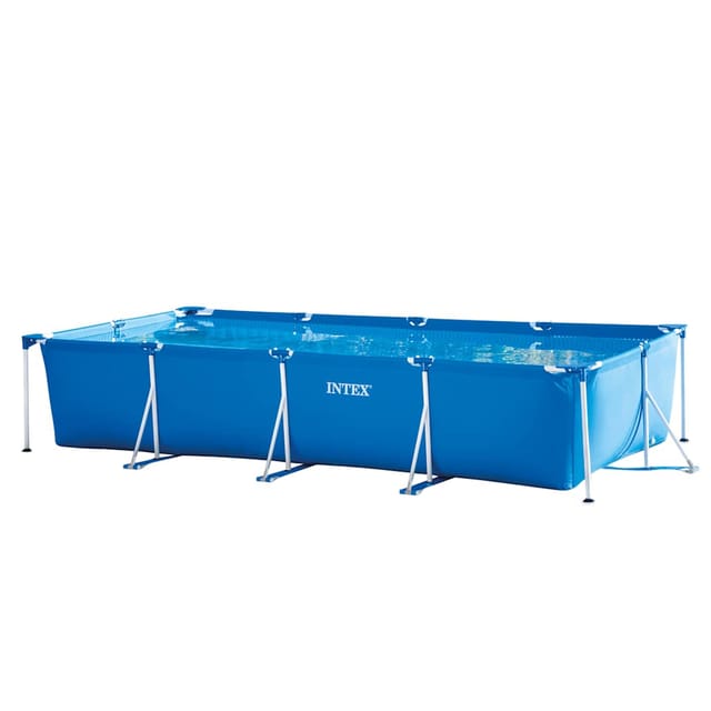 Schwimmbecken Rectangular Frame 450x220x84 cm 28273NP INTEX