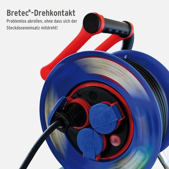 Brennenstuhl - Garant g Bretec IP44 Gartenkabeltrommel 23 + 2m AT-N05V3V3-F3G1,5 V1