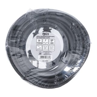 Verlängerungskabel 10 m 3 x 1,5 mm² ip 44