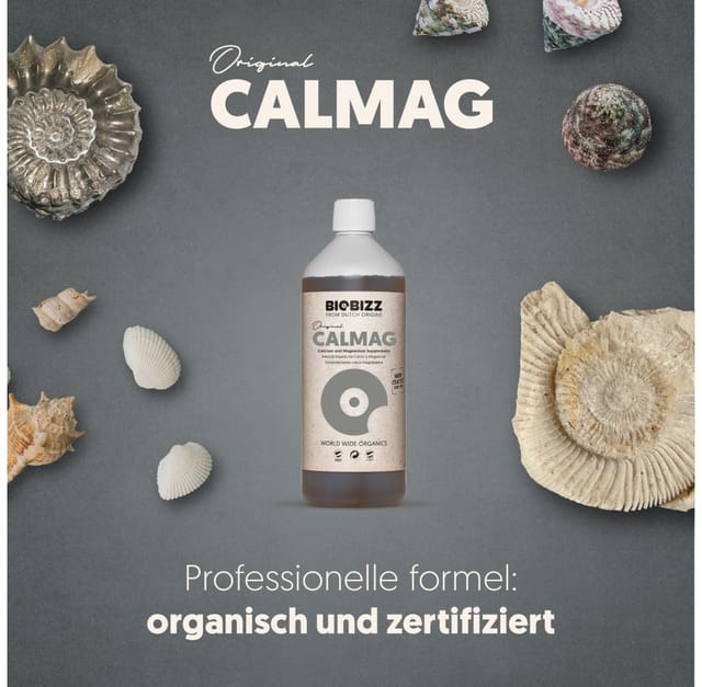 BioBizz Grow Dünger Calmag 250 ml Pflanzendünger Blütendünger Ganzjährig